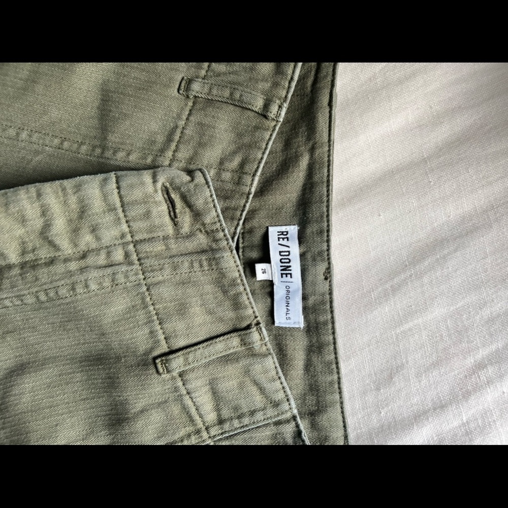 ReDone green pants